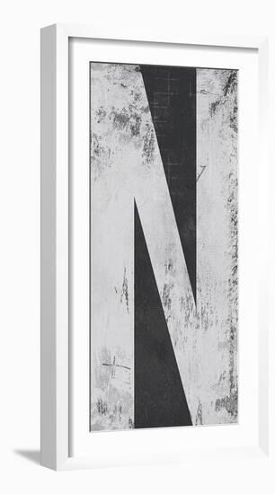 Industrial Alphabet - N-Frazier Tom-Framed Giclee Print