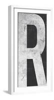 Industrial Alphabet - R-Frazier Tom-Framed Giclee Print