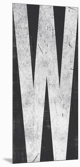 Industrial Alphabet - W-Frazier Tom-Mounted Giclee Print