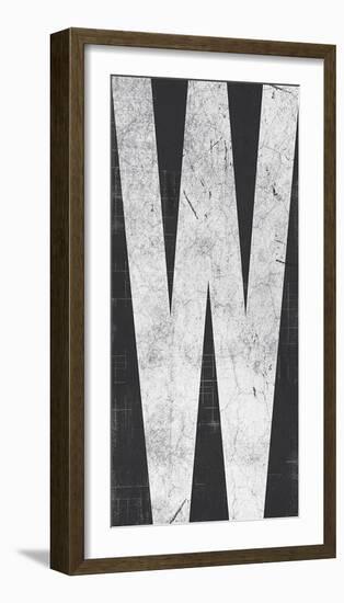 Industrial Alphabet - W-Frazier Tom-Framed Giclee Print