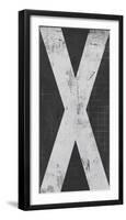 Industrial Alphabet - X-Frazier Tom-Framed Giclee Print