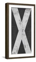 Industrial Alphabet - X-Frazier Tom-Framed Giclee Print