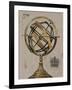 Industrial Chic Armillary Globe-Arnie Fisk-Framed Art Print