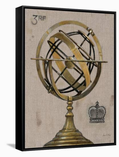 Industrial Chic Armillary Globe-Arnie Fisk-Framed Stretched Canvas