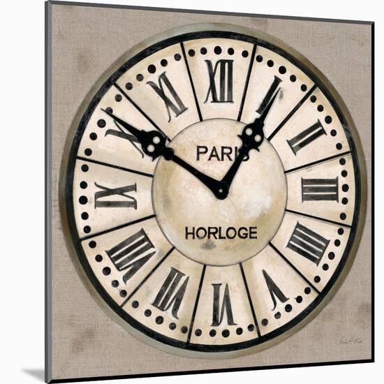 Industrial Chic Clock-Arnie Fisk-Mounted Art Print