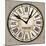 Industrial Chic Clock-Arnie Fisk-Mounted Art Print