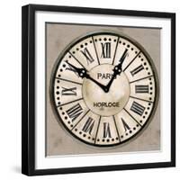 Industrial Chic Clock-Arnie Fisk-Framed Premium Giclee Print