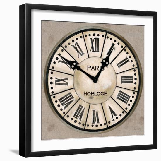 Industrial Chic Clock-Arnie Fisk-Framed Premium Giclee Print