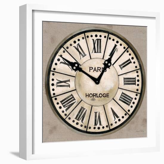 Industrial Chic Clock-Arnie Fisk-Framed Premium Giclee Print