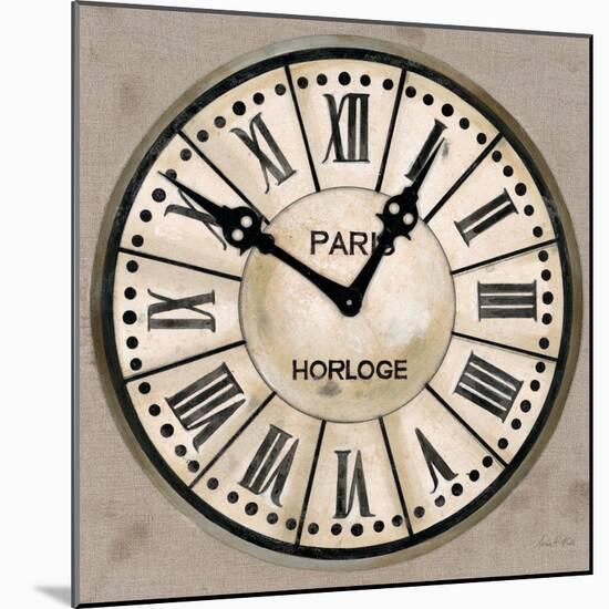 Industrial Chic Clock-Arnie Fisk-Mounted Premium Giclee Print