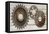 Industrial Chic Elements-Arnie Fisk-Framed Stretched Canvas