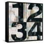Industrial Chic Numbers-Arnie Fisk-Framed Stretched Canvas
