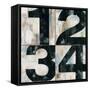Industrial Chic Numbers-Arnie Fisk-Framed Stretched Canvas