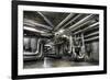 Industrial Crossroads-null-Framed Art Print