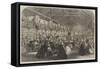 Industrial Exhibition at Bingley Hall, Birmingham-null-Framed Stretched Canvas