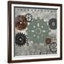 Industrial Gears-Bee Sturgis-Framed Art Print