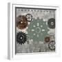 Industrial Gears-Bee Sturgis-Framed Art Print