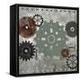 Industrial Gears-Bee Sturgis-Framed Stretched Canvas