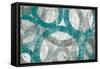 Industrial I Teal-Michael Mullan-Framed Stretched Canvas