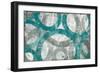 Industrial I Teal-Michael Mullan-Framed Art Print