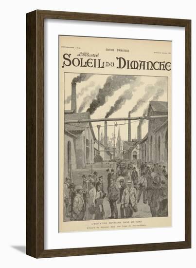 Industrial Labour in the North of France-null-Framed Giclee Print