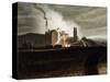 Industrial Landscape, Wales, 19th Century-Penry Williams-Stretched Canvas