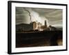 Industrial Landscape, Wales, 19th Century-Penry Williams-Framed Giclee Print