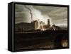 Industrial Landscape, Wales, 19th Century-Penry Williams-Framed Stretched Canvas