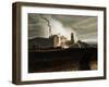 Industrial Landscape, Wales, 19th Century-Penry Williams-Framed Giclee Print
