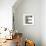 Industrial Metal Alphabet Letter E-donatas1205-Framed Art Print displayed on a wall