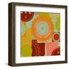 Industrial Ornament II-Yashna-Framed Art Print