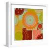 Industrial Ornament II-Yashna-Framed Art Print