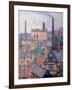 Industrial Roofscape, c.1931-Stanislawa de Karlowska-Framed Giclee Print