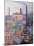 Industrial Roofscape, c.1931-Stanislawa de Karlowska-Mounted Giclee Print