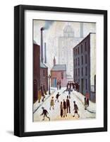 Industrial Scene, 1953-Laurence Stephen Lowry-Framed Art Print