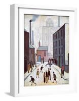 Industrial Scene, 1953-Laurence Stephen Lowry-Framed Art Print