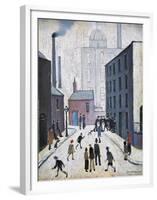Industrial Scene, 1953-Laurence Stephen Lowry-Framed Giclee Print