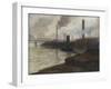 Industrial Scene, Mills on the Monongahela-Filipo Or Frederico Bartolini-Framed Giclee Print