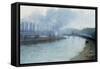 Industrial Scene, Pittsburgh-Aaron Henry Gorson-Framed Stretched Canvas