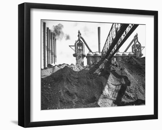 Industrial Scene-Andreas Feininger-Framed Photographic Print