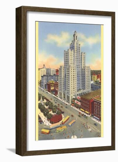 Industrial Trust Building, Providence, Rhode Island-null-Framed Art Print