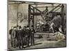 Industrial Workers and Capitalist-null-Mounted Giclee Print