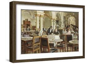 Industricafeen, 1906-Frants Henningsen-Framed Giclee Print