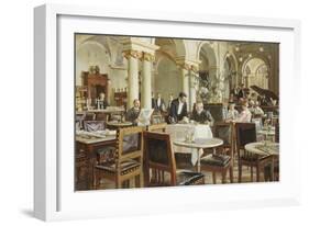 Industricafeen, 1906-Frants Henningsen-Framed Giclee Print