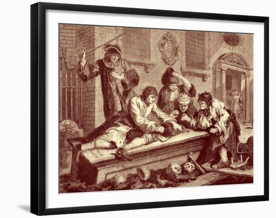 Industry and Idleness --William Hogarth-Framed Giclee Print