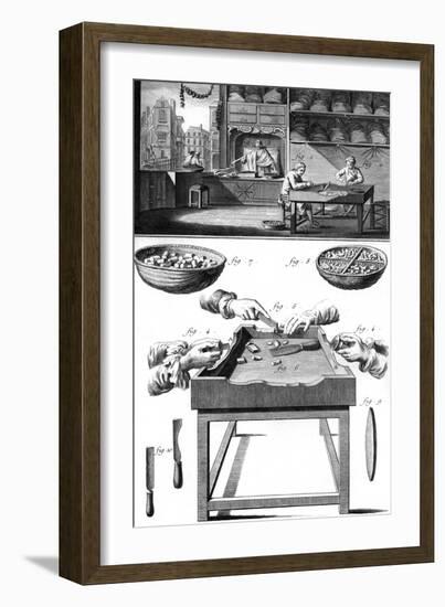 Industry, Cork Cutter-null-Framed Art Print