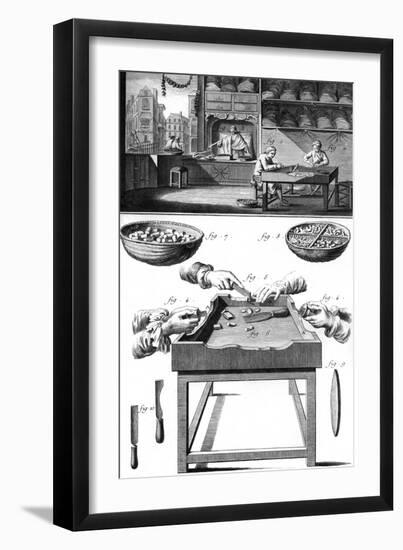 Industry, Cork Cutter-null-Framed Art Print