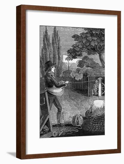 Industry, Rope 1827-null-Framed Art Print