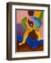 Inexperienced Camel Driver, 2009-Jan Groneberg-Framed Giclee Print