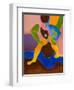 Inexperienced Camel Driver, 2009-Jan Groneberg-Framed Giclee Print